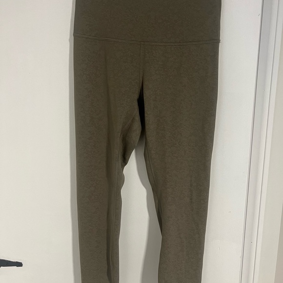 Lululemon Athletica Forest Green Leggings - Picture 1 of 3